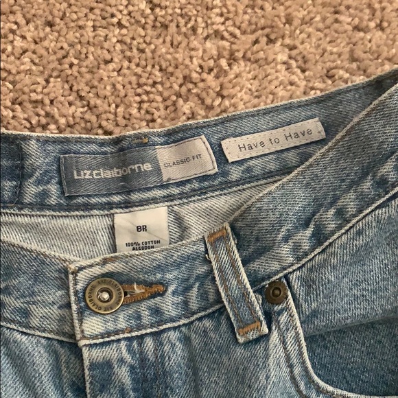 LIZ CLAIBORNE high waisted shorts - Picture 2 of 4